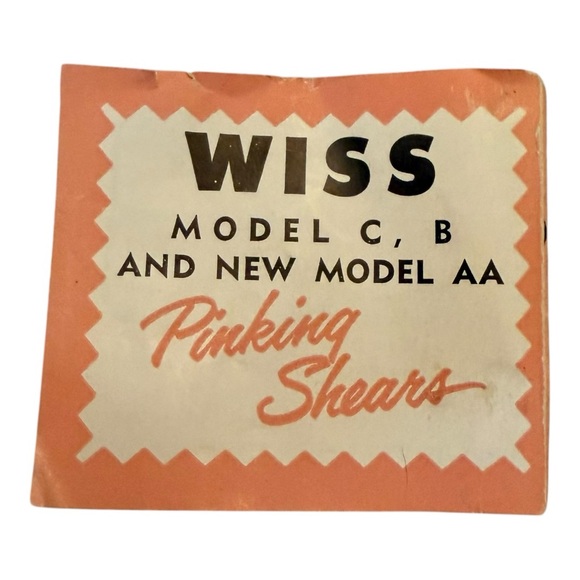 Vintage Wiss Model CC9‎ Pinking Shears - Picture 4 of 5
